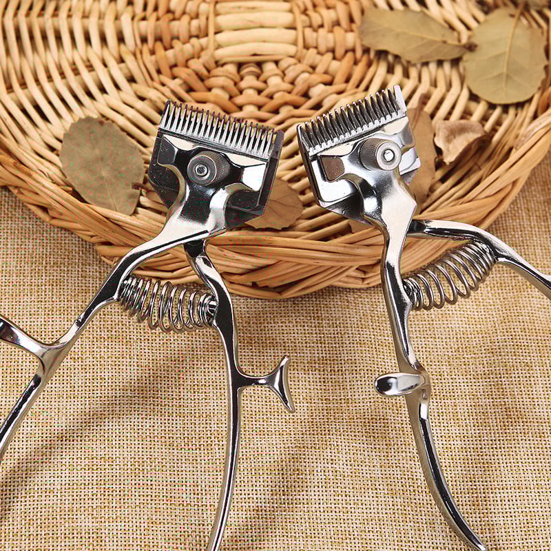 Χειροκίνητος κλιπέρ μαλλιών – κλασικός σχεδιασμός, χαμηλός θόρυβος, λεπίδα από ανοξείδωτο ατσάλι, χωρίς παροχή ρεύματος