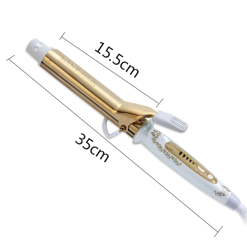 BABYHAIR uređaj za kovrčanje kose, keramičko grijanje, 10 razina temperature, 50W, 110-240V, stiliziranje za 1–2 minute