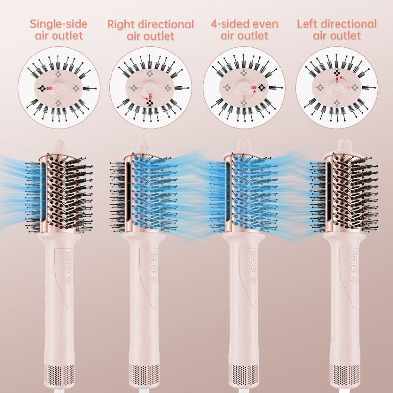 3-u-1 četka za sušenje kose s brushless motorom, 1400W, 220V, 3 postavke brzine zraka, hladan/topli zrak