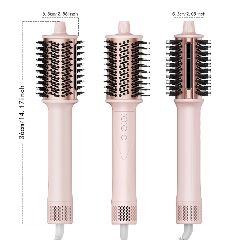 3-u-1 četka za sušenje kose s brushless motorom, 1400W, 220V, 3 postavke brzine zraka, hladan/topli zrak