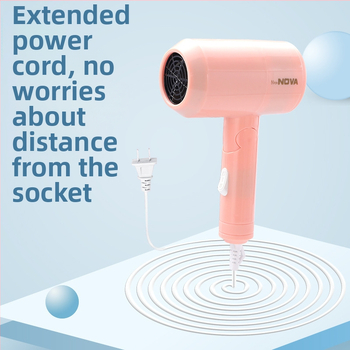 Στεγνωτήρας μαλλιών για οικιακή χρήση – Αναδιπλούμενος, 580W, 220V, Ψυχρός/Ζεστός αέρας, Περιποίηση μαλλιών με σταθερή θερμοκρασία