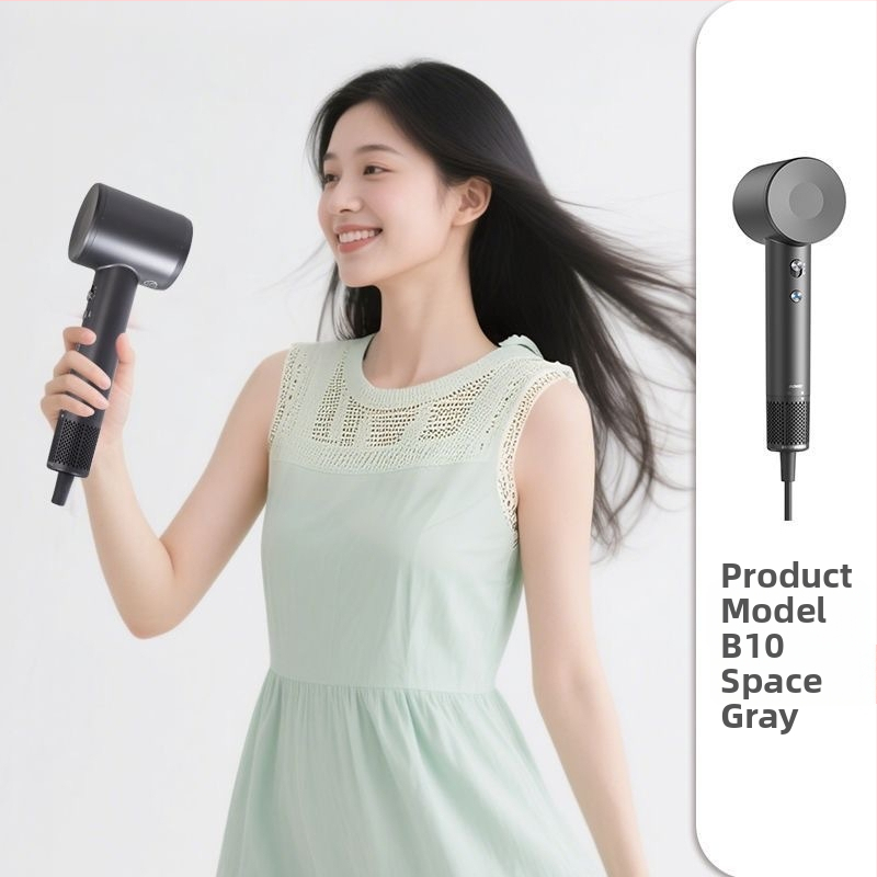 Bowwei B16 Fén na vlasy, bezkartáčový motor, 1600W, horúci/studený vzduch, záporné ióny
