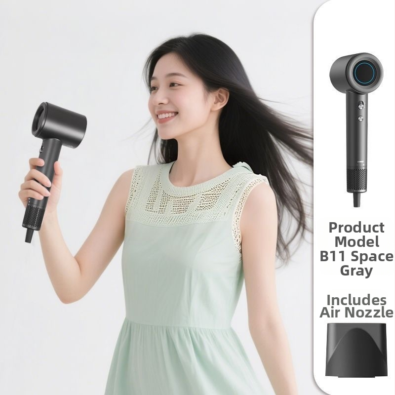 Bowwei B16 Fén na vlasy, bezkartáčový motor, 1600W, horúci/studený vzduch, záporné ióny