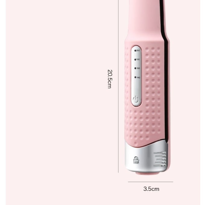 Mini bežični pegla za kosu i uvijač – turmalinski keramika, promjer 21–30 mm, 35 W, 3.7 V