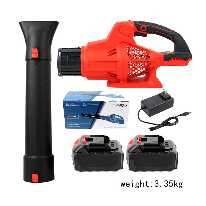 Безжична въздушна духалка с 20V презареждаща литиева батерия, AC еднофазно напрежение или DC до 50V