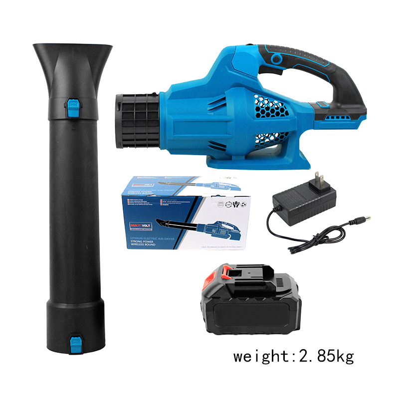 Безжична въздушна духалка с 20V презареждаща литиева батерия, AC еднофазно напрежение или DC до 50V