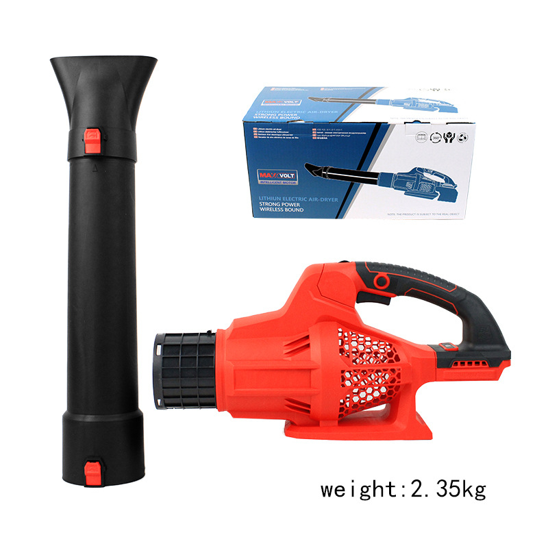 Безжична въздушна духалка с 20V презареждаща литиева батерия, AC еднофазно напрежение или DC до 50V