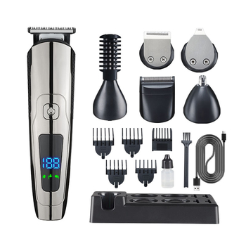 Ηλεκτρική κουρευτική μηχανή για μαλλιά, επαναφορτιζόμενη, αδιάβροχη, λεπίδες από ανοξείδωτο ατσάλι, ενσωματωμένη μπαταρία 1200–2000mAh, αυτονομία 1–3 ώρες