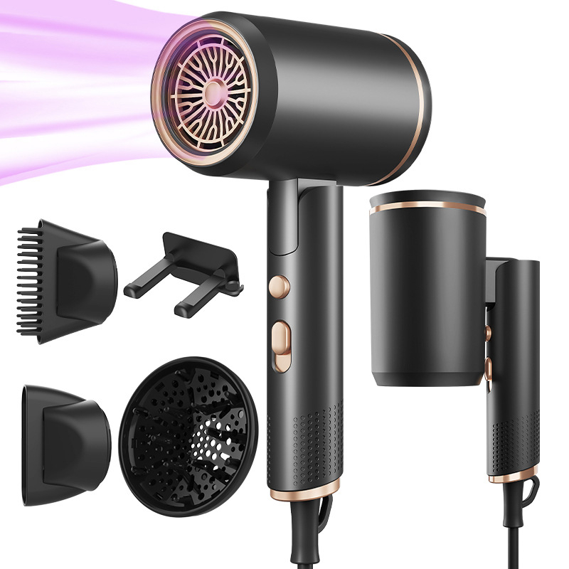 Neutral G888 Στεγνωτήρας μαλλιών – 2400W, αναδιπλούμενο χερούλι, 6 ρυθμίσεις ροής αέρα, αρνητικά ιόντα, ήσυχη λειτουργία