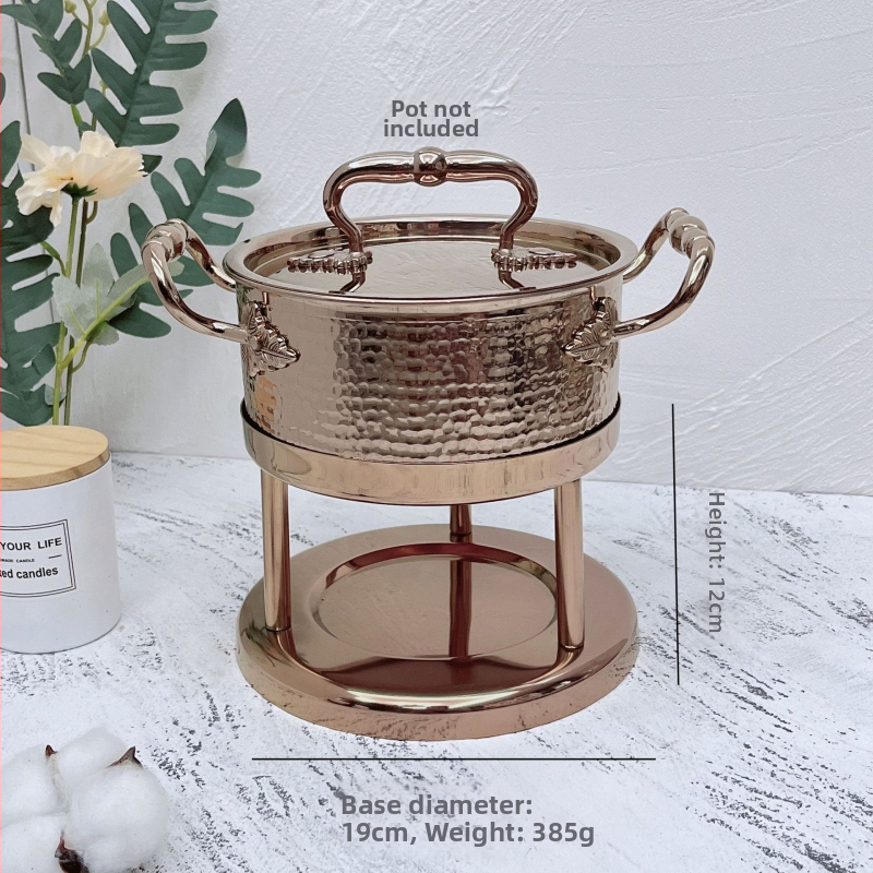 Samostalni All-in-One lonac za jednu osobu: 304 nehrđajući čelik, trostruko dno, kapacitet 2.1-4 L, model CWG-2, čelični poklopac