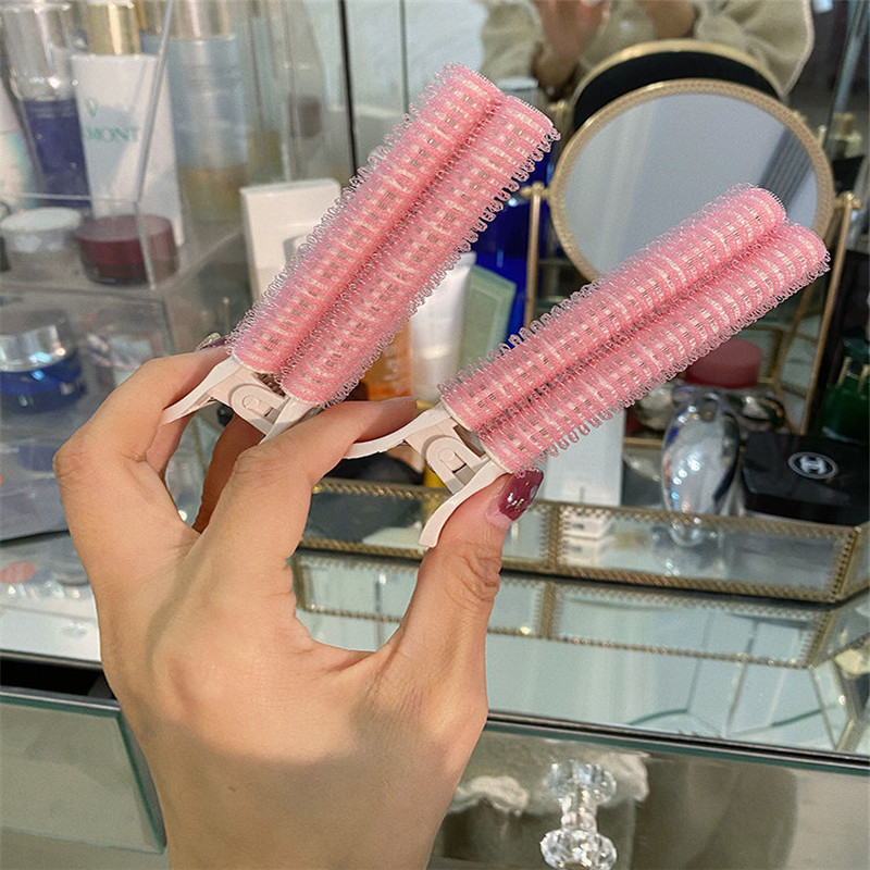 Han Hui Samoljepljivi valjak za kosu – zračni uvijač za šiške, lagan alat od plastike/smole