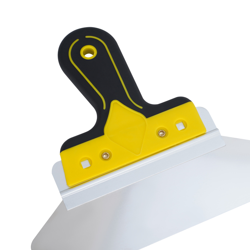 Spatul de chit cu mâner din plastic, Jiulong — material ecologic pentru chit pe ziduri și tencuială