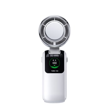 Prijenosni USB ventilator s ugrađenom baterijom 2000–4000 mAh, 5V 10W, trajanje rada 6–8 sati