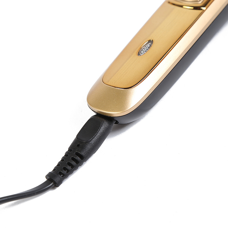 Ηλεκτρικό κουρευτικό μαλλιών με μηχανή χωρίς ψήκτρες, επαναφορτιζόμενο, κεφαλή κοπής από ανοξείδωτο ατσάλι, αποσπώμενη και πλενόμενη κεφαλή κοπής, αυτονομία 1–3 ωρών