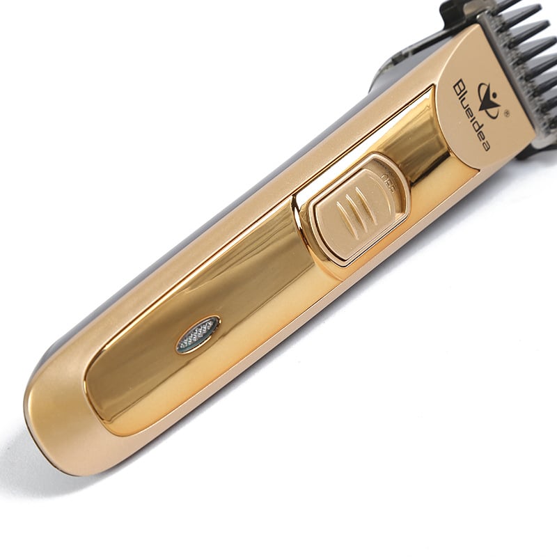 Ηλεκτρικό κουρευτικό μαλλιών με μηχανή χωρίς ψήκτρες, επαναφορτιζόμενο, κεφαλή κοπής από ανοξείδωτο ατσάλι, αποσπώμενη και πλενόμενη κεφαλή κοπής, αυτονομία 1–3 ωρών