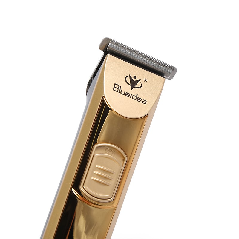 Ηλεκτρικό κουρευτικό μαλλιών με μηχανή χωρίς ψήκτρες, επαναφορτιζόμενο, κεφαλή κοπής από ανοξείδωτο ατσάλι, αποσπώμενη και πλενόμενη κεφαλή κοπής, αυτονομία 1–3 ωρών