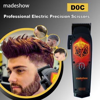 Μηχανή Κοπής Μαλλιών με Κεραμική Λεπίδα, Μοτέρ με Βούρτσα, Επαναφορτιζόμενη, Ενσωματωμένη Μπαταρία 2000–4000mAh, Αυτονομία 3–6 ώρες