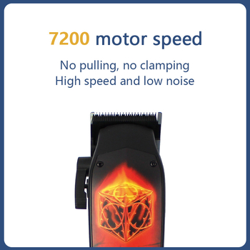 Μηχανή Κοπής Μαλλιών με Κεραμική Λεπίδα, Μοτέρ με Βούρτσα, Επαναφορτιζόμενη, Ενσωματωμένη Μπαταρία 2000–4000mAh, Αυτονομία 3–6 ώρες