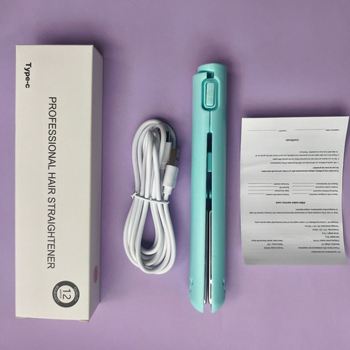 2-u-1 bežični uvijač i presa za kosu, kompatibilan s USB/Power Bank, 5V, 10W, promjer grijaćeg elementa ispod 15 mm, 15 razina temperature