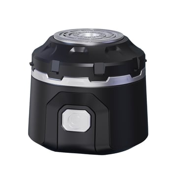 Ανδρική ασύρματη μηχανή κοπής για το κεφάλι, επαναφορτιζόμενη ηλεκτρική ξυριστική μηχανή με λεπίδες από ανοξείδωτο ατσάλι, ενσωματωμένη μπαταρία, αδιάβροχη και εξαιρετικά ήσυχη (<36 dB)