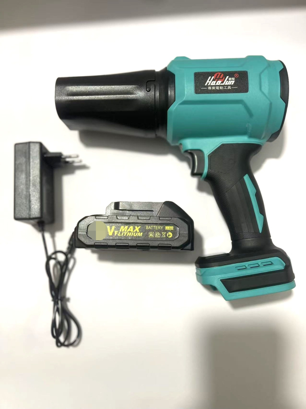 Haojun újratölthető Li-ion akkumulátoros fúvó, 21V, 16,8–21V tartomány, Li-ion sorozat