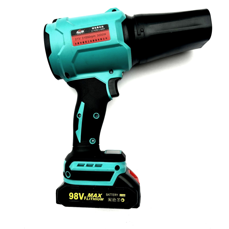 Haojun újratölthető Li-ion akkumulátoros fúvó, 21V, 16,8–21V tartomány, Li-ion sorozat