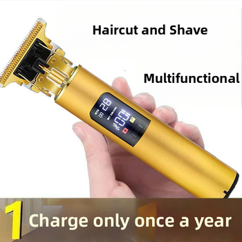 Κομμωτική μηχανή μαλλιών για οικιακή χρήση με λεπίδες από κράμα τιτανίου, μοτέρ με βούρτσες, διπλή τροφοδοσία και πλήρως αυτόματο καθάρισμα