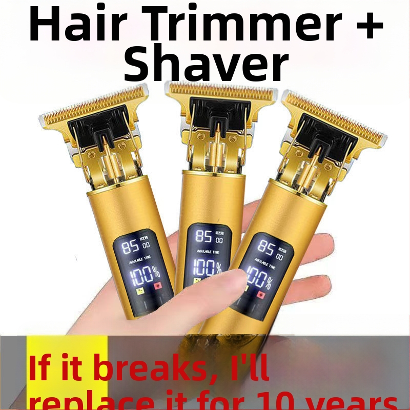 Κομμωτική μηχανή μαλλιών για οικιακή χρήση με λεπίδες από κράμα τιτανίου, μοτέρ με βούρτσες, διπλή τροφοδοσία και πλήρως αυτόματο καθάρισμα