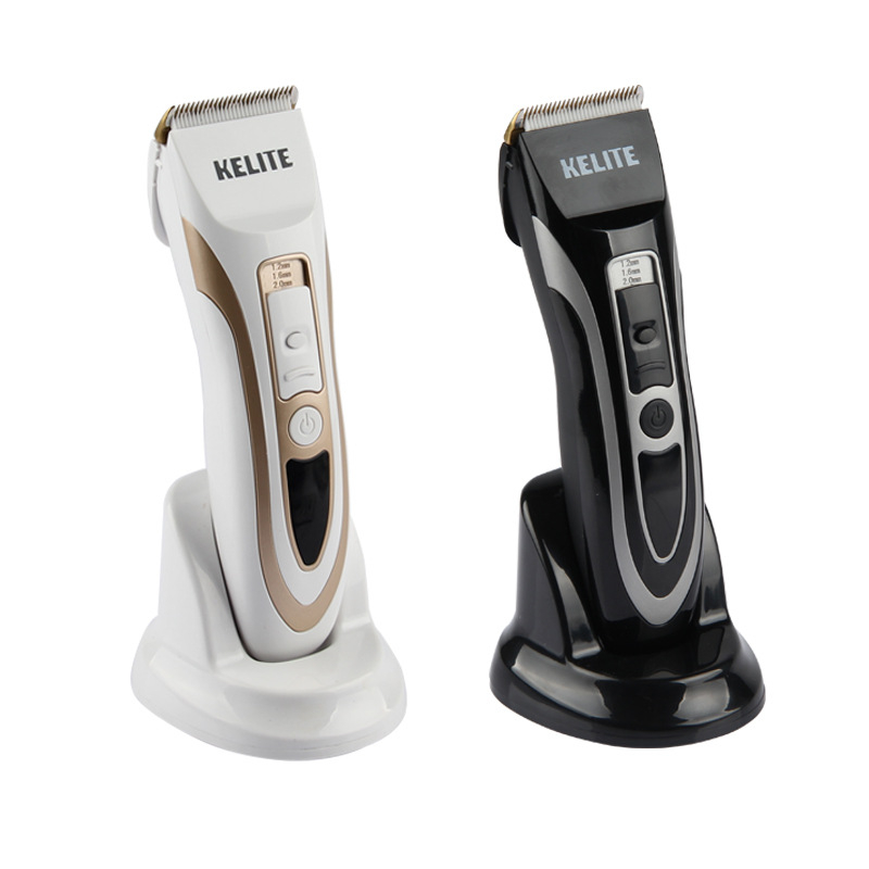 KELITE KLT-7188 Κουρευτής μαλλιών με κεραμική κεφαλή κοπής, διπλής ισχύος (φορτιστή/ρεύματος), αδιάβροχος