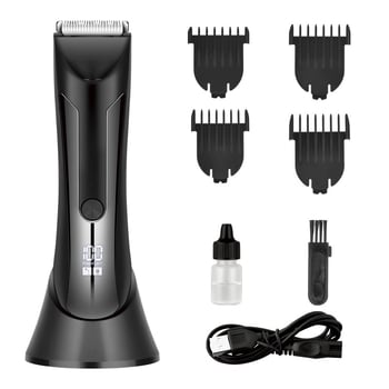 Τρίμερ για ολόσωμο σώμα, αδιάβροχο, κεραμική κεφαλή κοπής, τροφοδοσία USB, ενσωματωμένη μπαταρία, αυτονομία 1-3 ώρες.