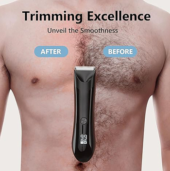 Τρίμερ για ολόσωμο σώμα, αδιάβροχο, κεραμική κεφαλή κοπής, τροφοδοσία USB, ενσωματωμένη μπαταρία, αυτονομία 1-3 ώρες.