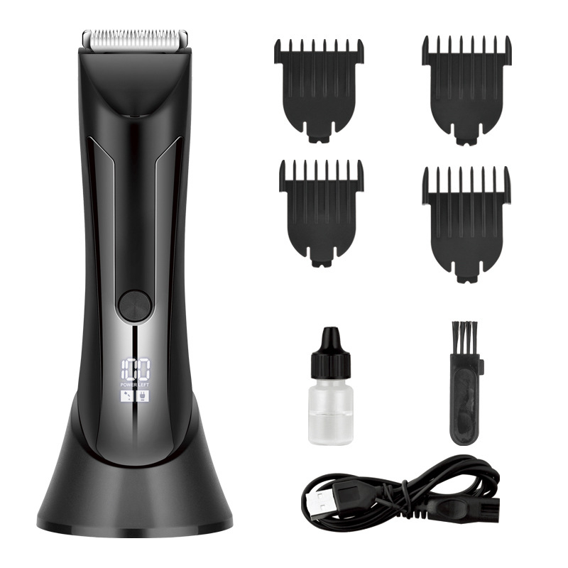 Τρίμερ για ολόσωμο σώμα, αδιάβροχο, κεραμική κεφαλή κοπής, τροφοδοσία USB, ενσωματωμένη μπαταρία, αυτονομία 1-3 ώρες.