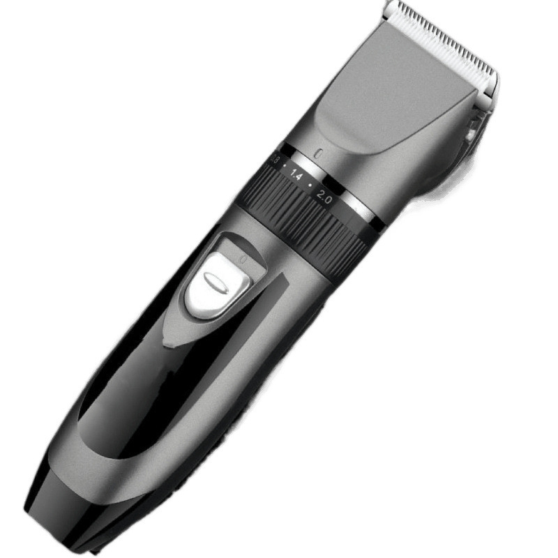 Elektromos hajvágó – kefés motor, rozsdamentes acél pengék, automatikus tisztítás, cserélhető akkumulátor, univerzális használat