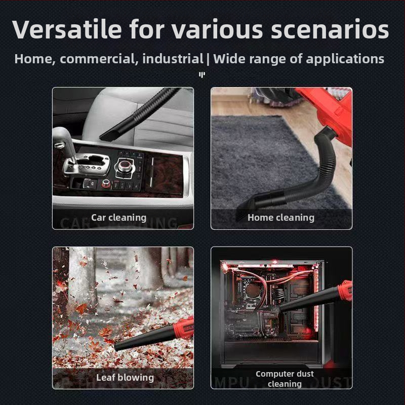 Suflător cu baterie litiu – puternic, pentru uz industrial și casnic (Baterie Li-ion, 21V, interval 16,8-21V)