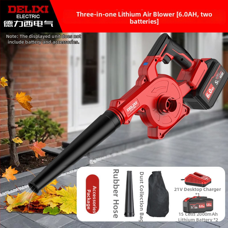 Suflător cu baterie litiu – puternic, pentru uz industrial și casnic (Baterie Li-ion, 21V, interval 16,8-21V)