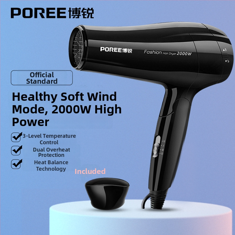 Sušič vlasov 1626, 2000W, studený/teplý vzduch, 3 rýchlostné nastavenia vzduchu