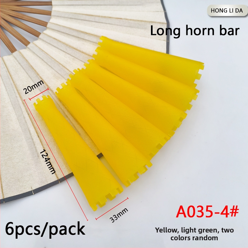 Sada kulmovacieho železa z plastu/živice, 6 kusov