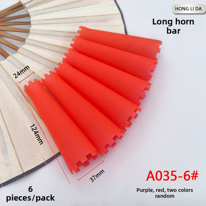 Sada kulmovacieho železa z plastu/živice, 6 kusov