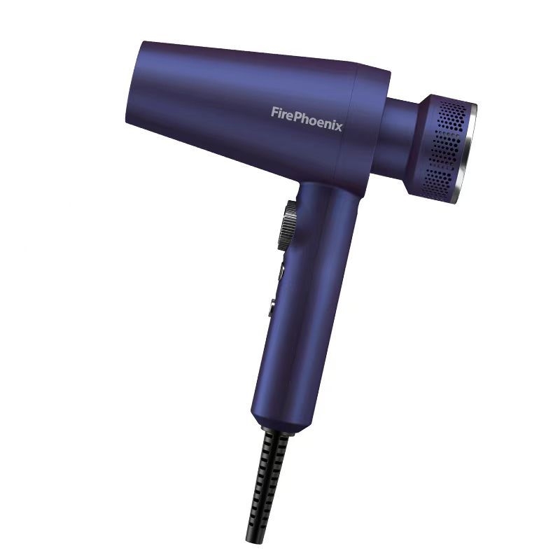 Fire Phoenix Επαγγελματικό Στεγνωτήρας Μαλλιών για Σαλόνι με Μοτέρ Χωρίς Ψήκτρες, 2000W, 220V, Έλεγχος Θερμοκρασίας Κρύο/Ζεστό, Αρνητικά ιόντα