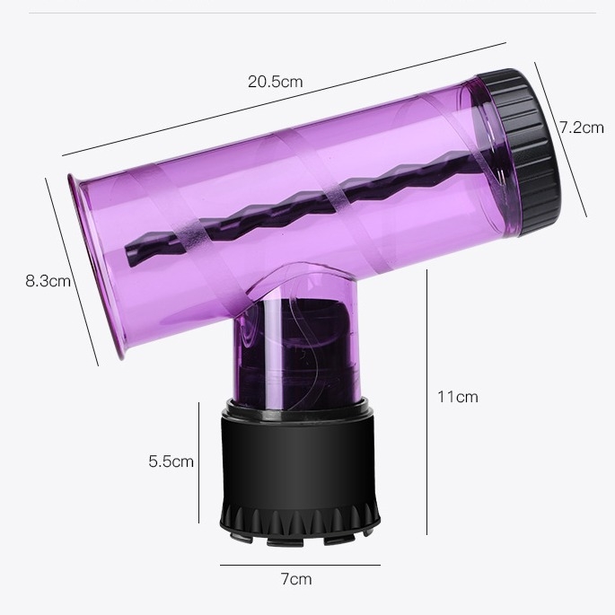 Kovrčalo za kosu Extreme Wind, plastika/smola, za obične korisnike