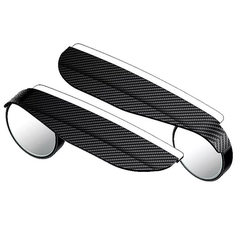 Автомобилно огледало за обратно виждане – дъждовна защита, интегрирано малко кръгло огледало за слепи точки, ABS+стъкло, модел: малко кръгло огледало, тип огледало: плоско, универсално съвместимо