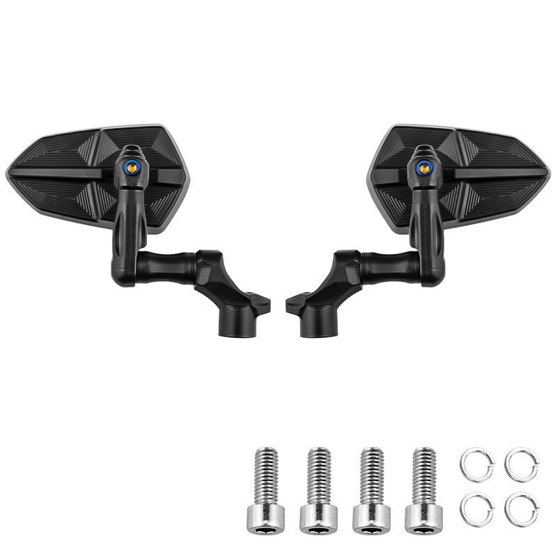 Механична база за огледало за задно виждане за електрически превозни средства – CNC титаново покритие, универсален отражател