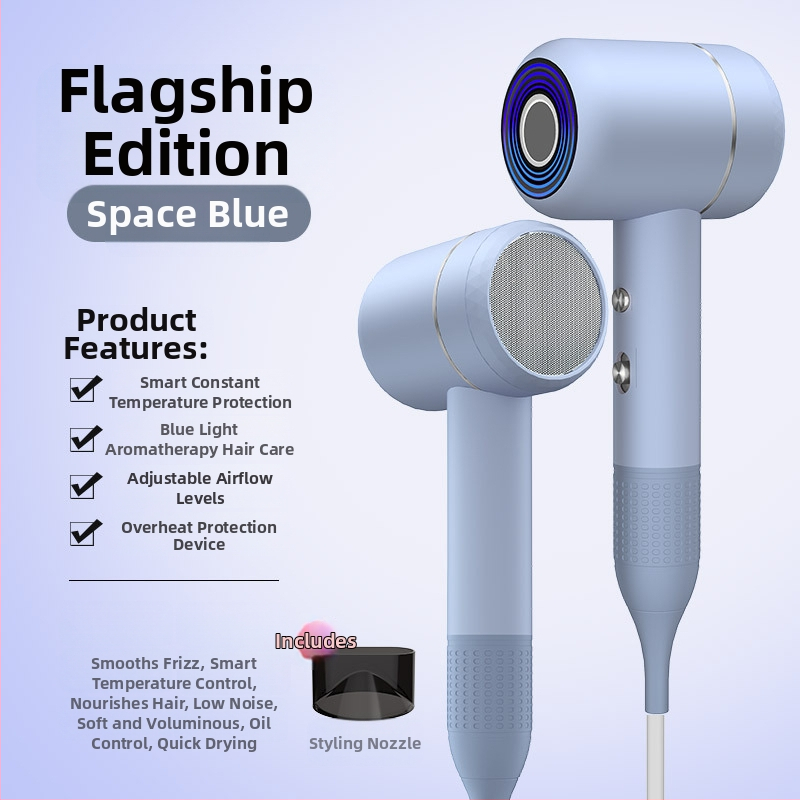 Fén na vlasy LD-1201, 1200 W kefový motor, horúci vzduch, 3 rýchlosti, 220V