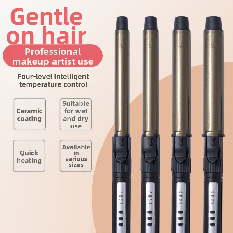 Profesionálny rotujúci kulmovací prístroj pre štúdio, s priemerom 31 mm a viac; 3 v 1: sušenie, natáčanie, vyrovnávanie; turmalín-keramický vykurovací prvok; nastaviteľná teplota