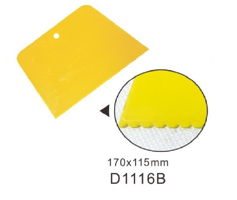 Scraper din plastic pentru îndepărtarea tapetelor, chitului și a adezivului de pe plăci de sticlă; instrument pentru îndepărtarea filmului auto – Seria: Scraper, Țara de origine: China