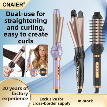 Vlasy – kulmovanie a žehlenie – dvojfunkčné, keramické zahrievanie, 50W, 220V, 2-stupňová regulácia teploty