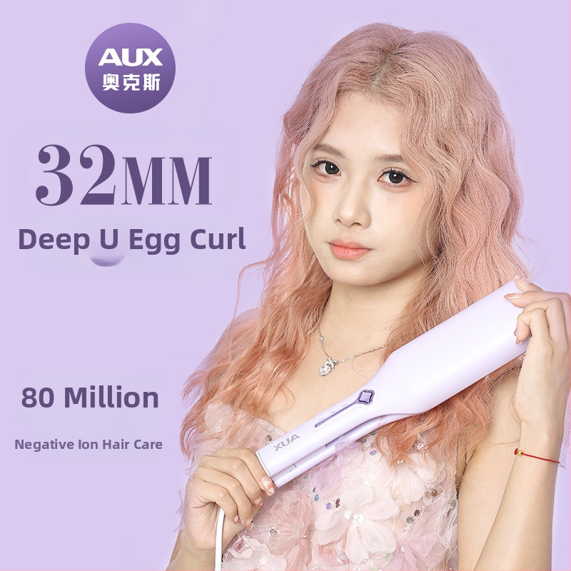 Kúma na vlasy s hlbokým U tvarom a vajcovitým valčekom, turmalínovo-keramickým vykurovacím prvkom, 100W, 220V