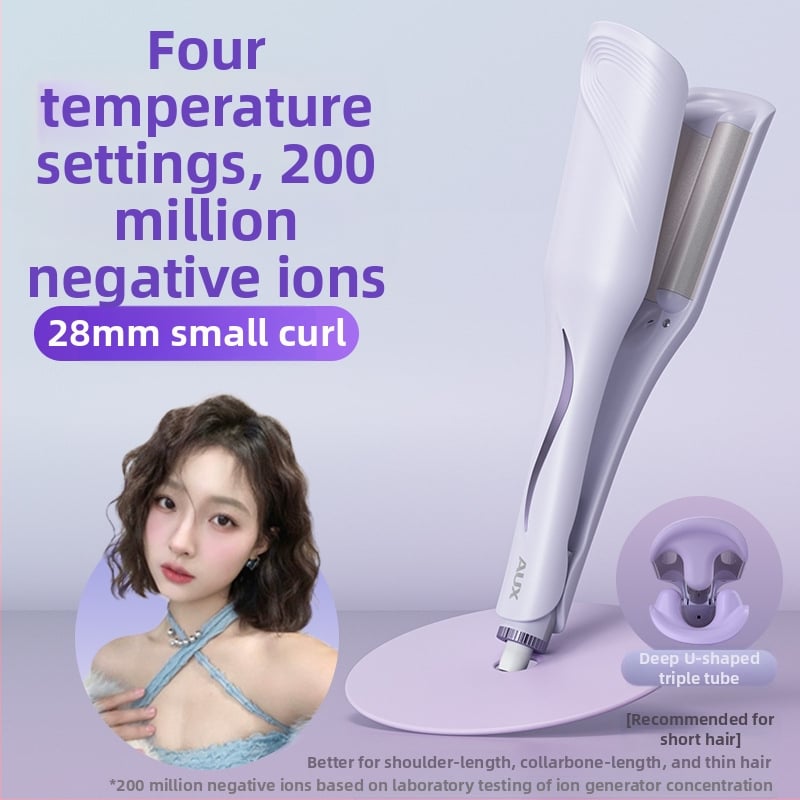 Kúma na vlasy s hlbokým U tvarom a vajcovitým valčekom, turmalínovo-keramickým vykurovacím prvkom, 100W, 220V