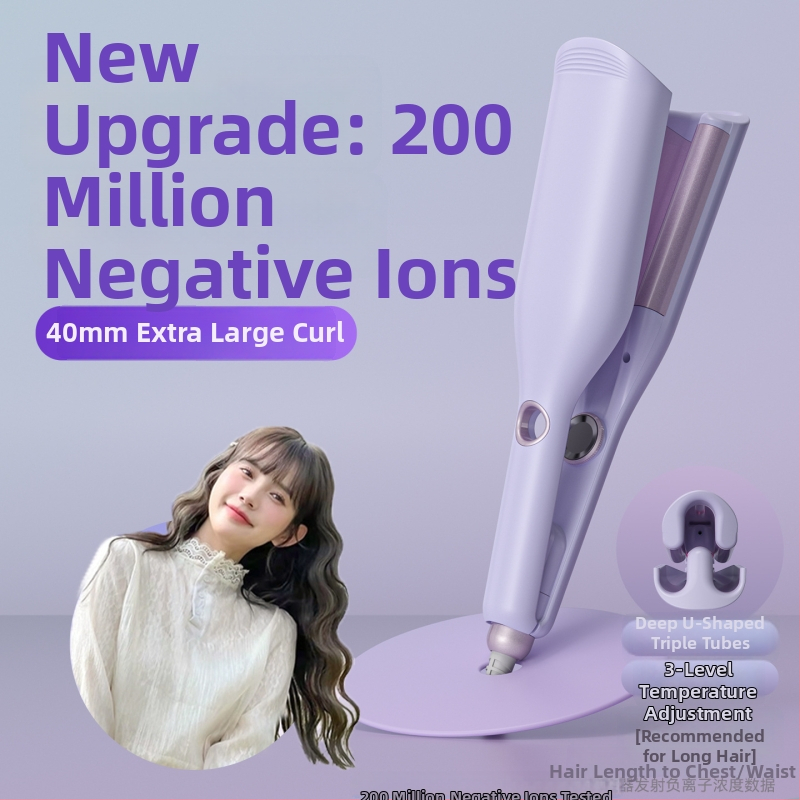 Kúma na vlasy s hlbokým U tvarom a vajcovitým valčekom, turmalínovo-keramickým vykurovacím prvkom, 100W, 220V