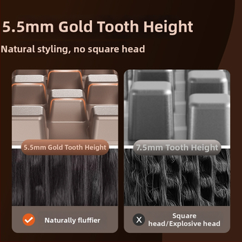 3 v 1 nástroj na styling vlasov pre suché, kučeravé a rovné vlasy s turmalínovo keramickým valcom, priemer 31 mm a viac, bezdrôtové napájanie Li-ion batériou